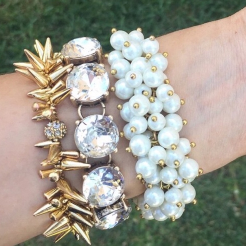 Handmade pearl bracelet - Picture 3 of 5